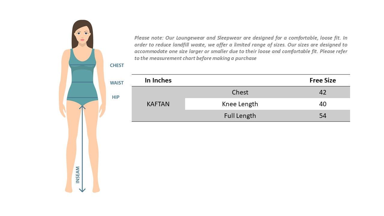 Checkmate Knee Length Kaftan - BREATH:ABLES