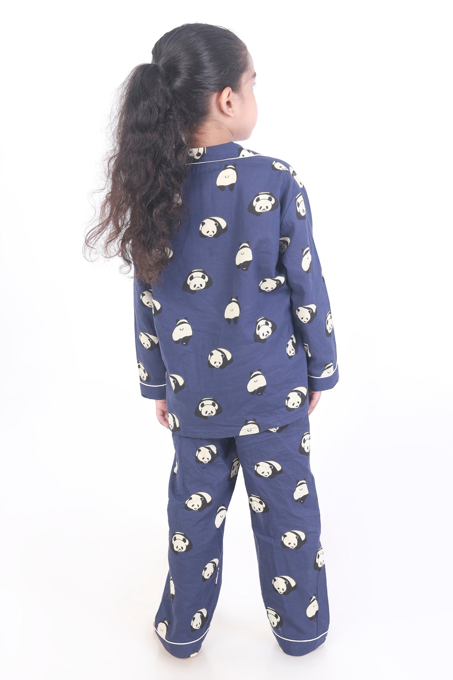 Blue Panda kids cotton shirt pajama nightsuit