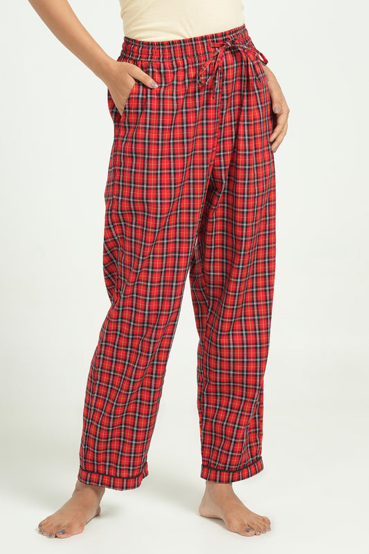 Red Check Pajama - BREATH:ABLES