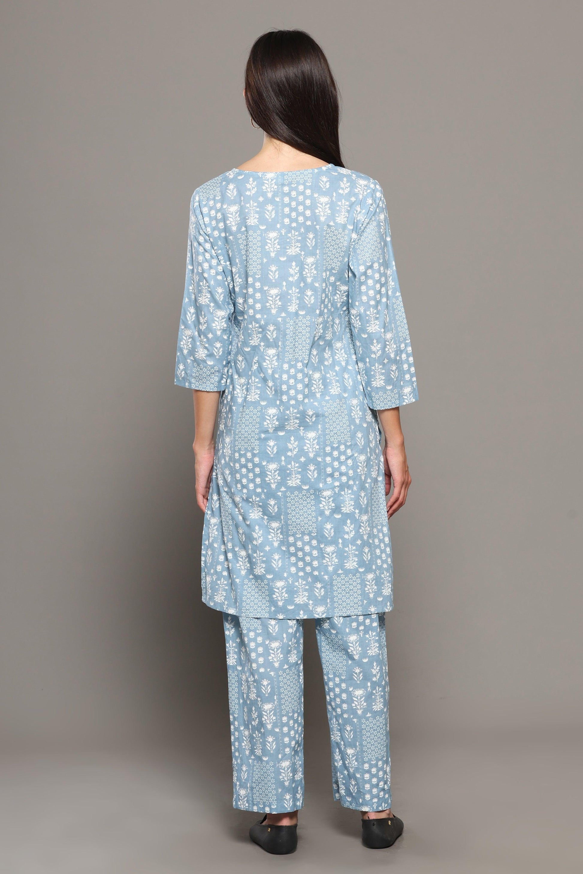 Bellerose Long Kurta Co-Ord Set - BREATH:ABLES