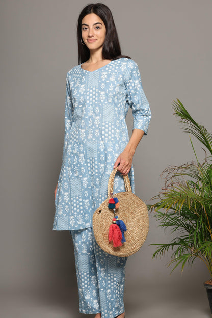 Bellerose Long Kurta Co-Ord Set - BREATH:ABLES