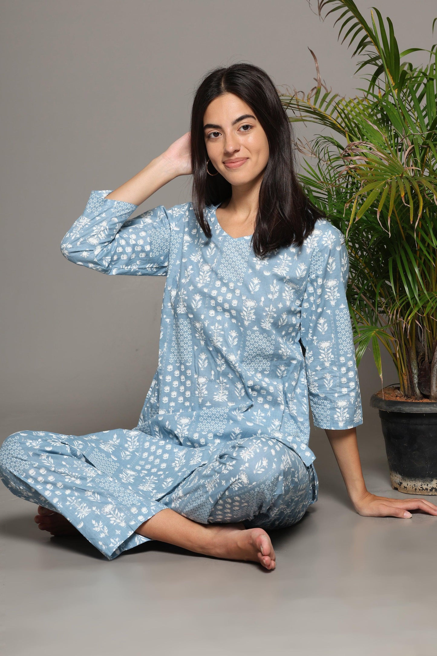 Bellerose Long Kurta Co-Ord Set - BREATH:ABLES